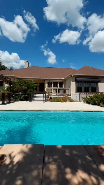 Backyard pool