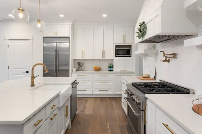 White kitchen